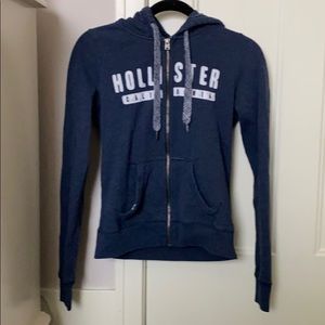 Hollister zip up jacket